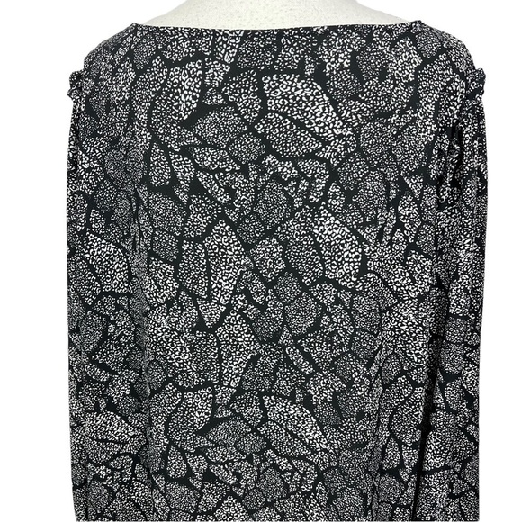 Zac & Rachel Women’s Pullover Top Sz 3X Multi Color Long Sleeve V-Neck - Picture 6 of 12